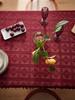 Red Christma Tablecloth Kitchen Vintage Diamond Tablecloths for Rectangle Tables or Party Banquet Dining Wedding Decorations