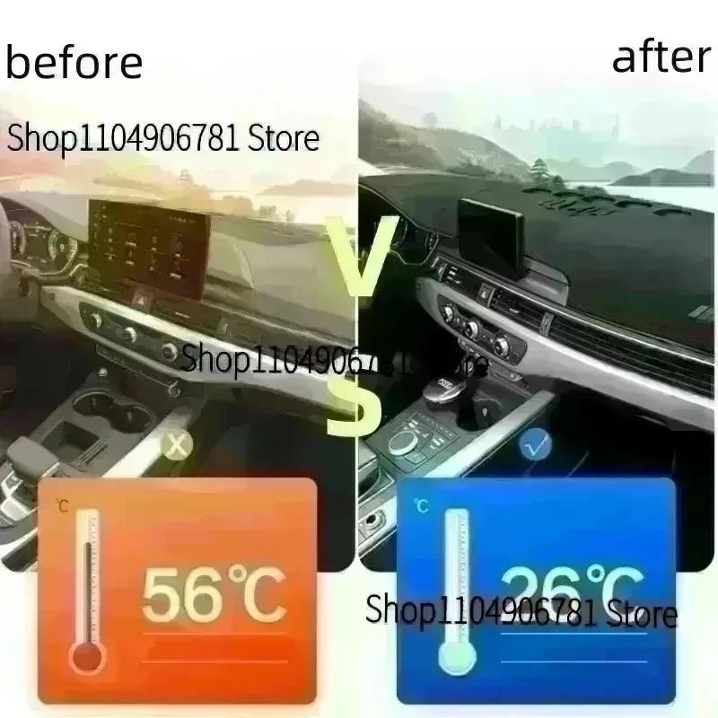 FOR Cadillac ATS-L 2014 - Car Dashboard Avoid light Pad trument Platform Desk Cover Mats Carpets Accessories