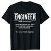 Engineer Dad Definition Noun Funny T Shirt Men Summer Harajuku Short Sleeve O Neck Streetwear Black Geek Computer Tshirt