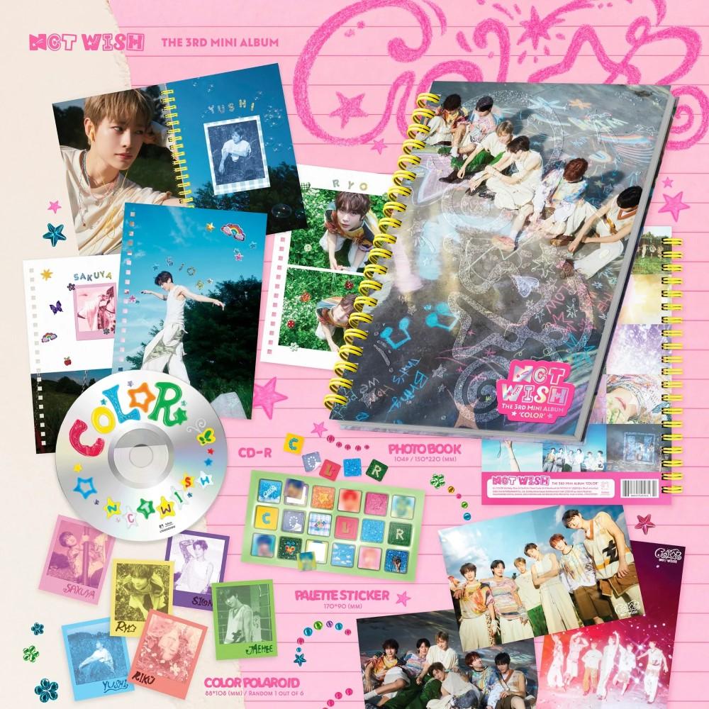 NCT WISH - [COLOR] 3rd Mini Album PHOTOBOOK Version