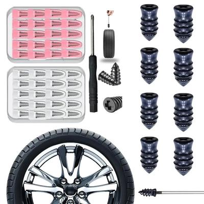 Auto-Staubsauger Reifenreparaturnagel Reifenreparaturwerkzeugsatz Autos LKW Gummireifen Durchstich Motorrad Reparaturkleber Nägel