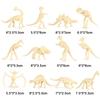 New 12Pcs Dinosaur Toys Fossil Skeleton Simulation Model Set Mini Action Figure Educational Creative Collection Toy For Children
