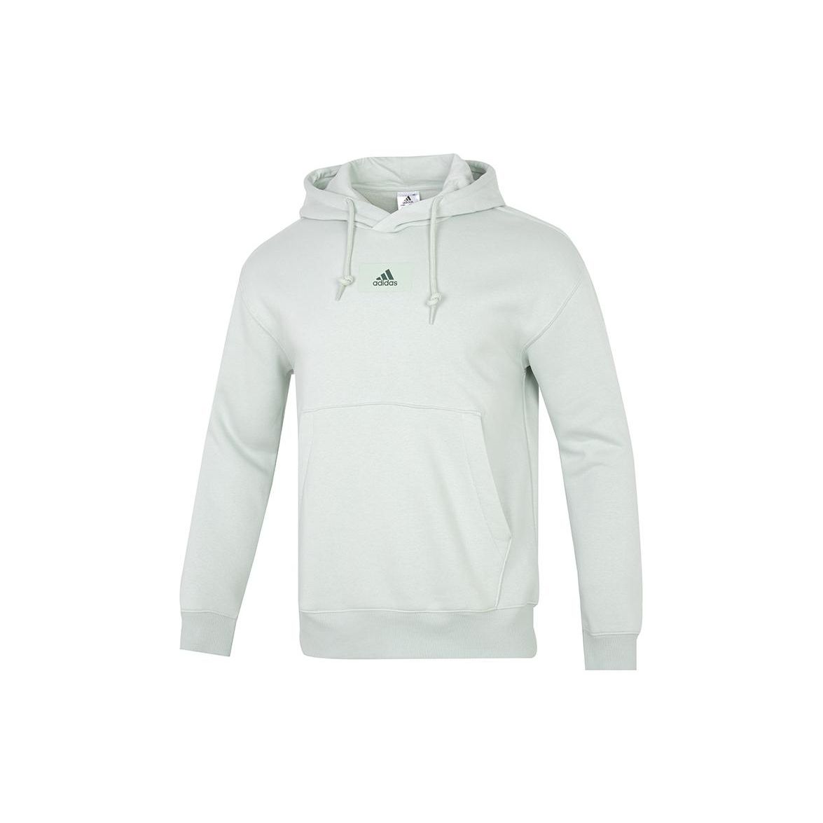 adidas Essentials Feelvivid Men s Fleece Hoodie Linen Green HK2823 XXL