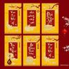 6Pcs Chinese Spring Festival Red Envelopes New Year Red Envelopes Vietnamese 2027 Goat Year Money Pockets
