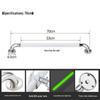70cm Bathroom Grab Bar with Luminous Strip