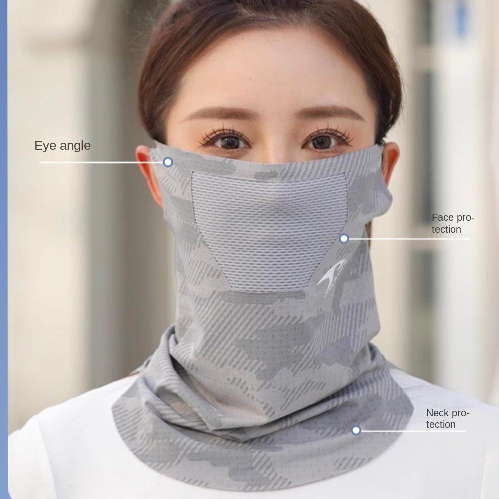 Dustproof Sunscreen Mask Breathable Neck Gaiter New Balaclava  Summer