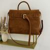 Winter Designer Feminine Bag with Matte Suede Belt Buckle Versatile Shoulder Bag Female Displacement Work Bag