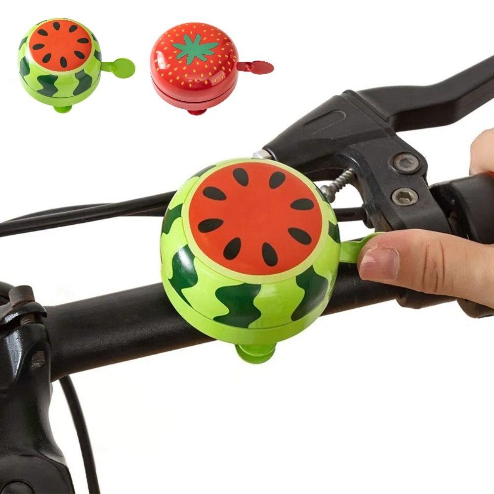 Watermelon Pattern Bike Bell Strawberry Pattern Mountain Bike Bell Scooter Bell Kids