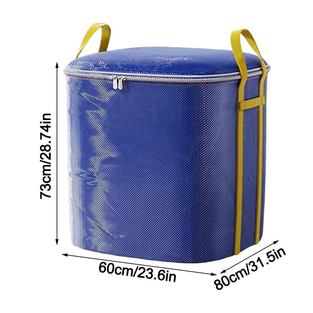 Verdickte Umzugsverpackungstasche Großes Fassungsvermögen Kleiderorganizer Neue Gewebetasche