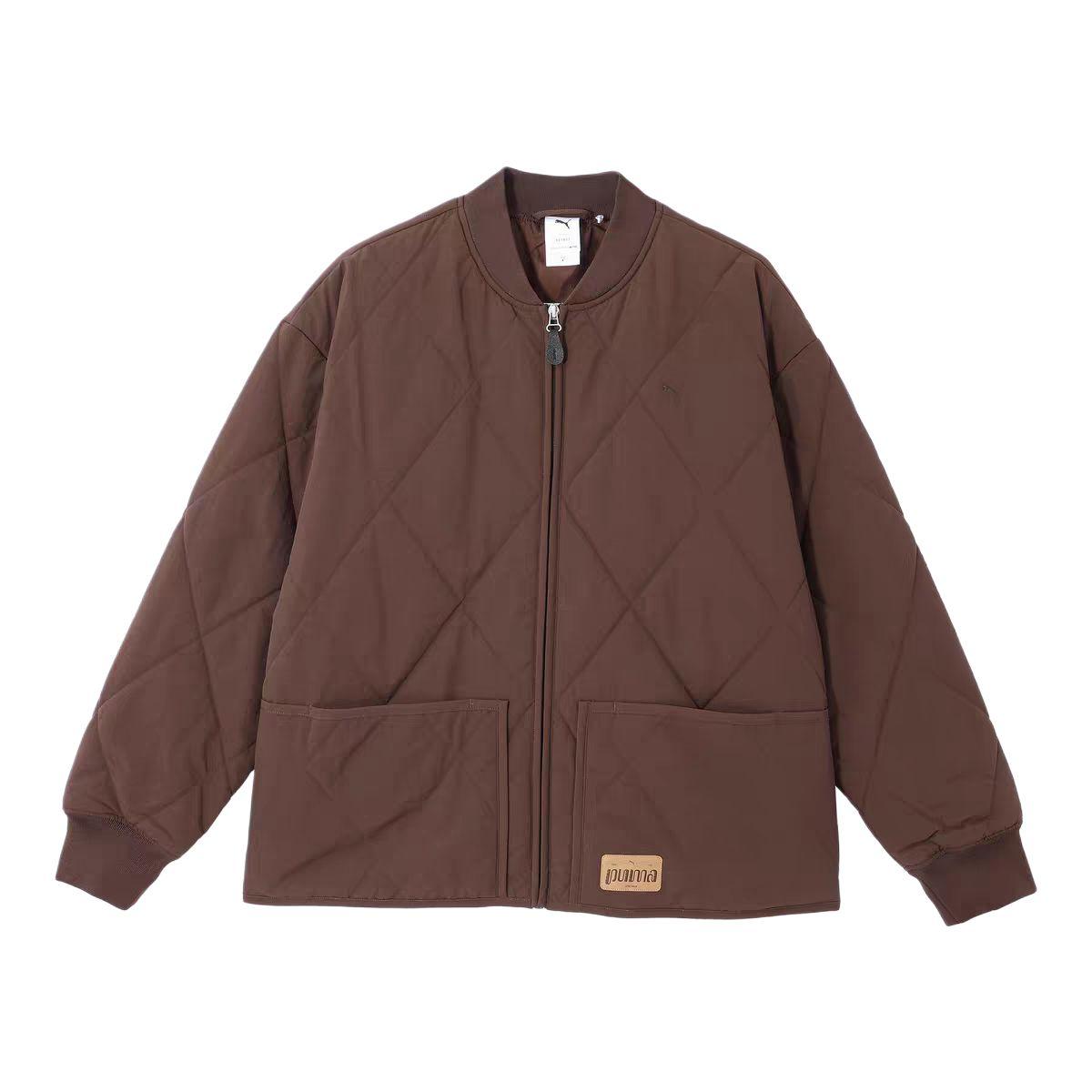 PUMA Unisex Quilted Bomber Jacket 631173-65 M