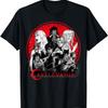 Castlevania Group Shot Red Circle Logo T-Shirt