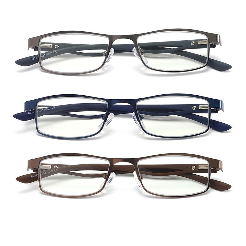 RBENN 4 Pack Anti Blue Light Reading Glasses Men Women Ultralight Small Size Computer Reader Eyeglasses +0.50 0.75 1.50 1.75 2.0