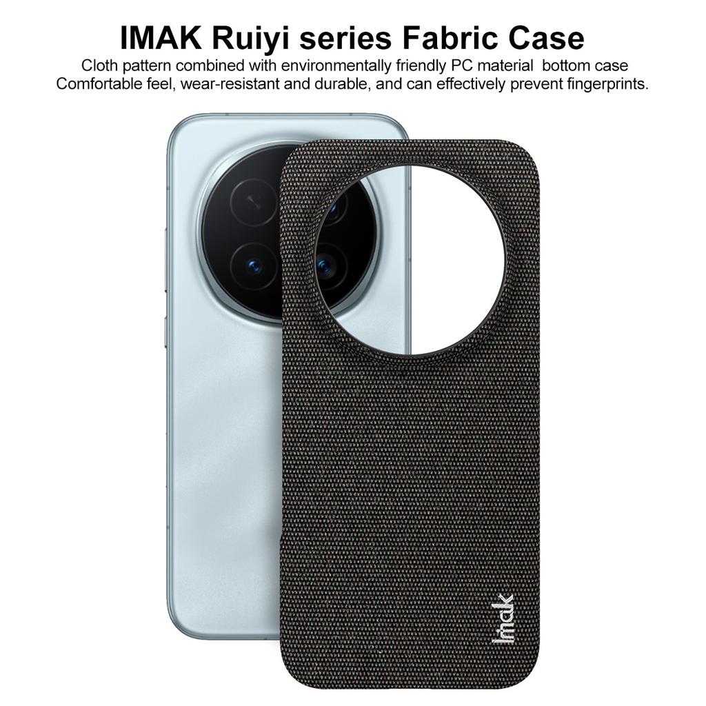 För Honor Magic 8 Pro 5G Telefonfodral IMAK Ruiyi Serie Tygfodral