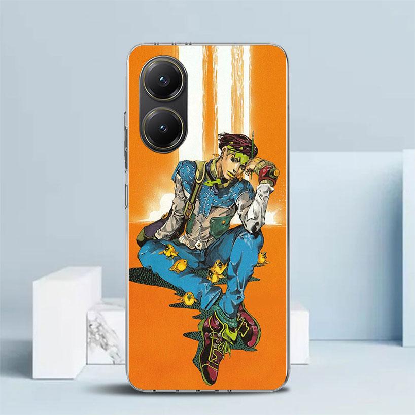 JoJo Adventure Rohan Kishibe Soft Cover for Xiaomi Poco F7 Ultra X7 X6 X5 Pro M7 Phone Case Redmi 15 15C 13 13C 12 12C 10 10C Pr
