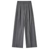 Shangdubila Women's Spring Loose Straight Wide-Leg Casual Pants