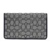Coach Hayden Monogram Flap Jacquard Fabric And Calfskin Shoulder Crossbody Bag Women bags Dark-Blue C3824-B4RH3