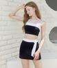 Bellodinela Belted Black Top & Bottom Set
