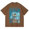 230 Gsm 100% Cotton Yu-Gi-Oh V6 Seto Kaiba Print Unisex Heavy Cotton T Shirt