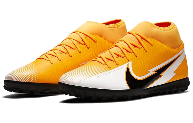 Nike Mercurial Superfly 7 Club TF Turf 'Black Yellow' AT7980-801
