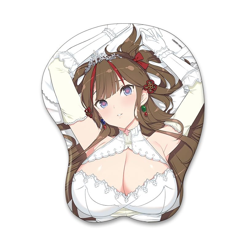 Senran Kagura Original Illustration Oppai Mousepad: Toki Wedding Ver.