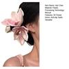 Hair Claw 3D Simulated Flower Shape Hair Clip Anti-slip Teeth Back Head Shower Hair Claw Hair Accessories