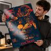The Evil Dead Horror Movie D Texture Metal Poster Customized Wall Art Tin Sign Gift for Mancave Living Room Interior Decoration
