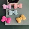 Colorful Cute Bowknot Resin Decoration Crafts Flatback Cabochon Scrapbooking Fit Phone Decor Embellishments DIY Deco Parts