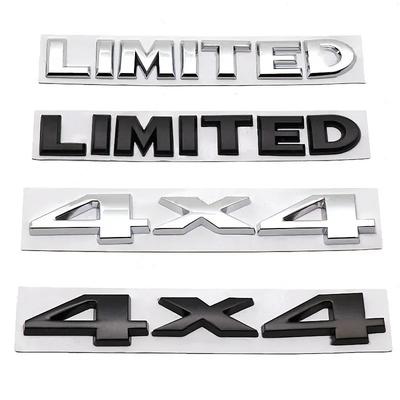 3D Metal Car Trunk Badge Stickers For Jeep 4X4 Limited Letters Emblem Logo Grand Cherokee Overland Compass Wrangler Accessories AS1
