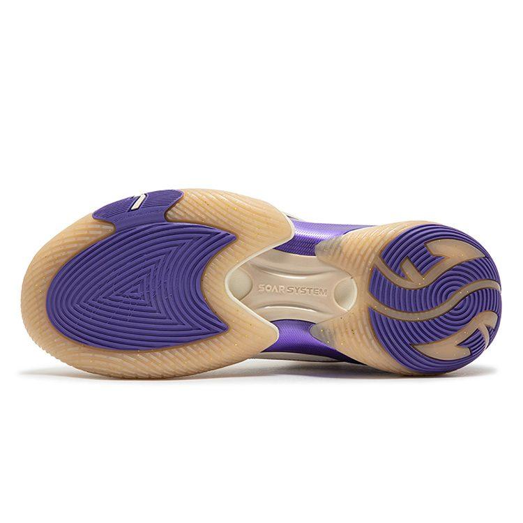 361 AG 5 PRM 824 Ammortizzazione Antiscivolo Resistenti all'Abrasione Scarpe da Basket Basse Unisex Viola Sago 672441124-1