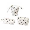 Large Capacity Pencil Pouch Polka Dot Print Pen Bag INS Stationery Pouch  Students