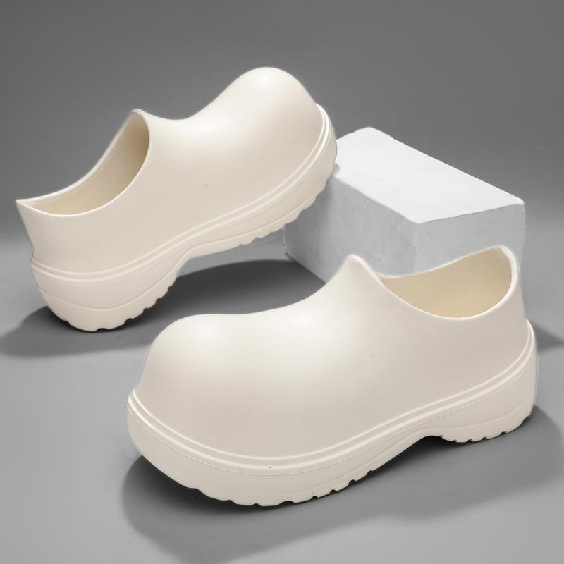 Pánské sandály dřeváky ležérní plážové pantofle protiskluzové duté pantofle boty do vody unisex plavecké sandály barefoot aqua boty domácí žabky kuchařské boty