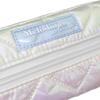 Kamio Japan Pen Pen Melodious 224157 Case, 2-Room Case, Line, White,