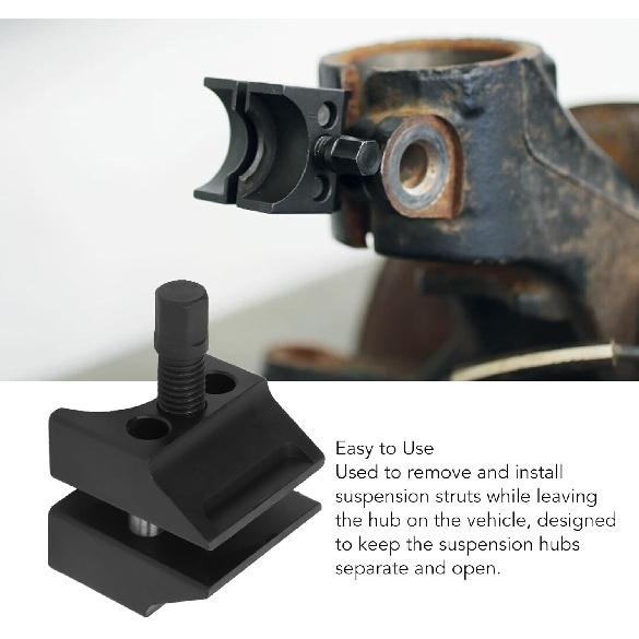 Acouto Suspension Strut Spreader Tool, Suspension Strut Split Hub Steering Knuckle Spreader Strut Mount Remover Tool Ball Joint Splitter