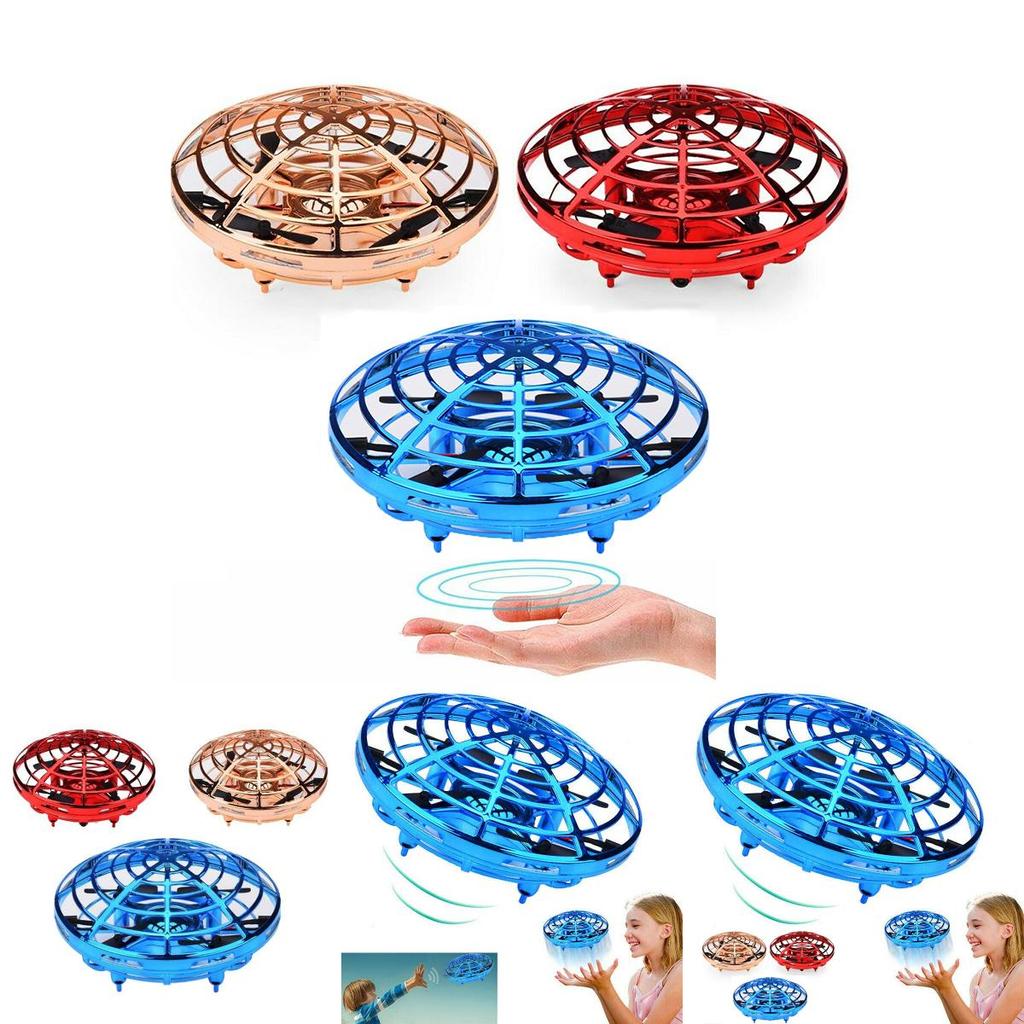 Hand Controlled Mini Drone Induction Levitation Ufo Flying Toy For Kids Gift Fun