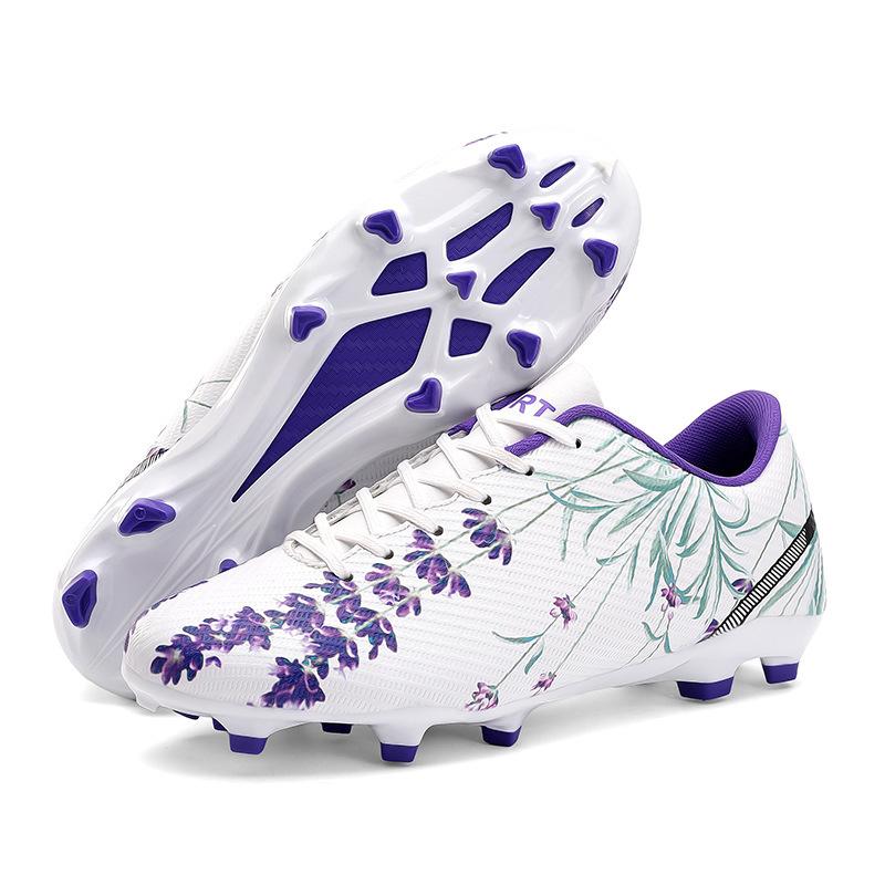 

весна 2025 новый китайский стиль живопись тушью фиолетовый студенческая молодежная низкие шипы национальный тренд мужские футбольные бутсы 45