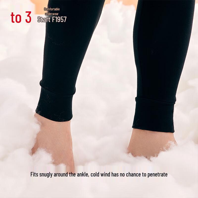 Hongdou 7A Antibacterial Pure Cotton Thermal Underwear Set