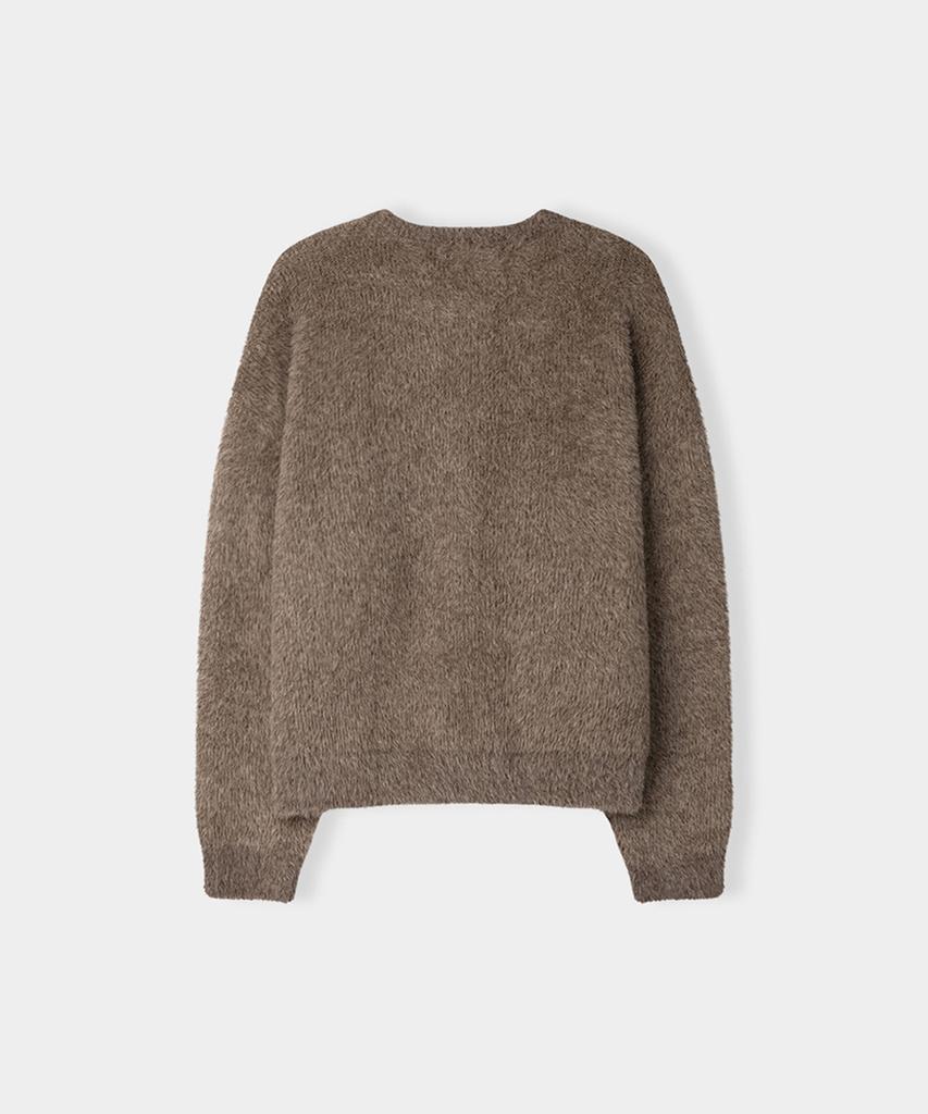 Eoneolleokodeu Hairy Mix Knit (Brown)