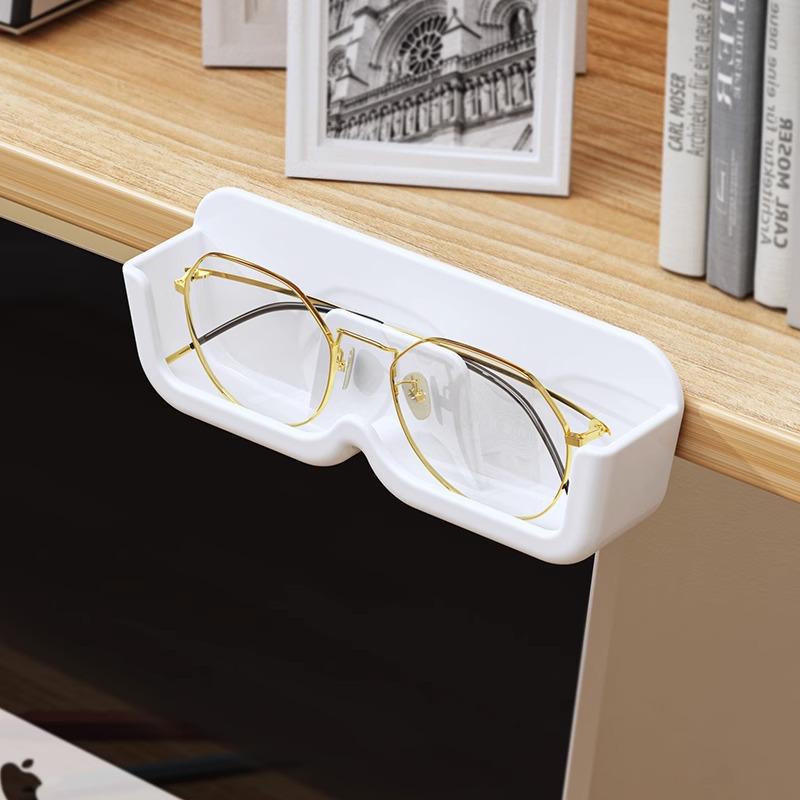 Elegant No-Drill Wall-Mounted Sunglasses & Glasses Display Holder