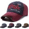 Baseball Alphabet Embroidered Cap Breathable Cotton Peaked Caps Adjustable Gift