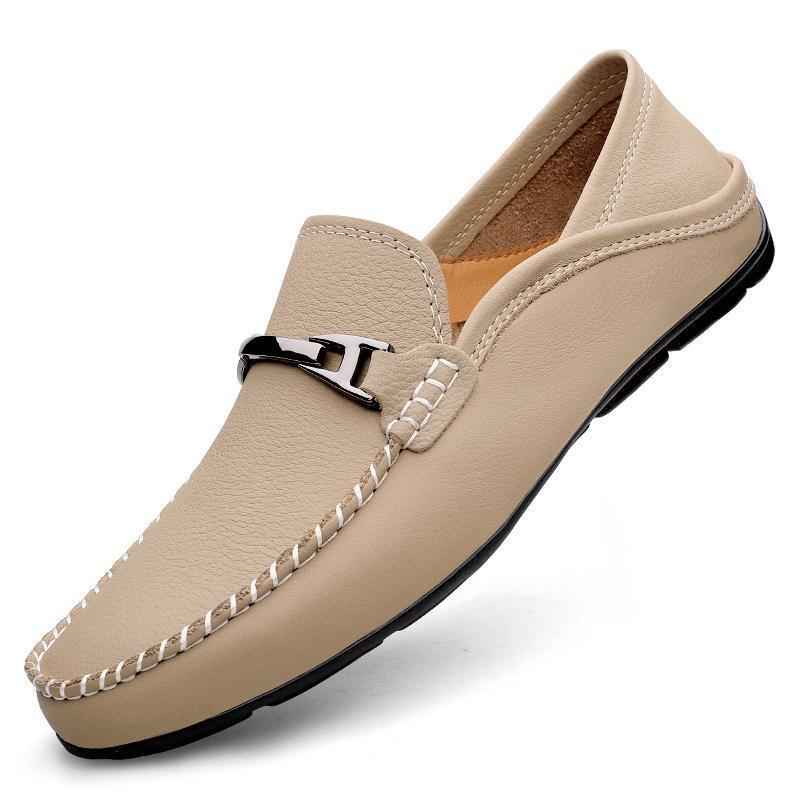 Men's shoes outdoor tooling leather shoes spring low-top foot bag head leather cowhide surface business dress fashion casual shoes