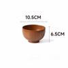 Japanese Style Wooden Bowls Handmade Crafts Wooden Utensils New Food Containers  Tableware