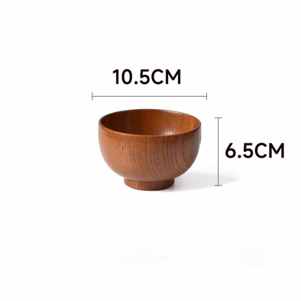 Japanese Style Wooden Bowls Handmade Crafts Wooden Utensils New Food Containers  Tableware