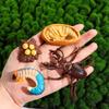 Butterfly Growth Cycle Action Figures Growth Cycle Model Life Cycle Figurine Simulation Animals