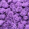 100pcs/bag Mini Rose Foam Flowers DIY Bouquet Wedding Party Decoration