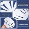 10Pcs White Hat Insert Caps Liners Protector Holder Cap Fitter Inserts Portable Hat Inner Support