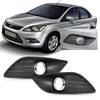 Right & Left Side Bumper Fog Light Lamp Cover Grille Grill for Ford Focus Sedan 2009 2010 1011