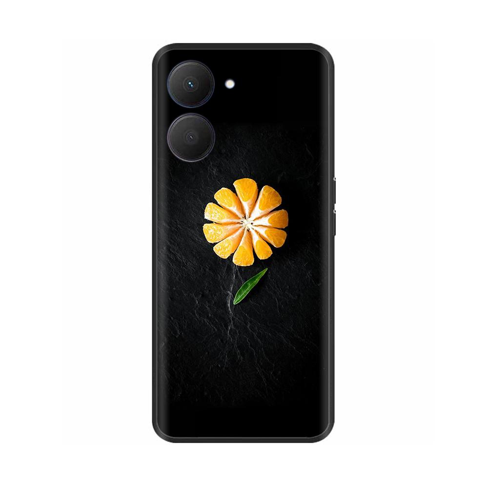Soft Phone Cover For Realme 10 4G Case 6.4'' Black Silicone Marble Space Fundas for Realme 10 4G TPU Cases Realme10 2022 Bumpers