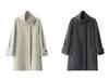SRYS AME Women's Elegant Mid-Length Stand-Up Collar Wool Coat – Autumn/Winter