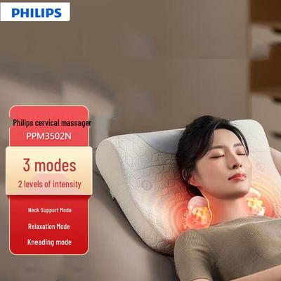 Philips Neck & Shoulder Bluetooth Music Massage Pillow CN Plug (adapter Included)