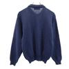 McGregor Wolle Langarm Pullover M Marineblau Gestrickter Pullover Herren Gebraucht